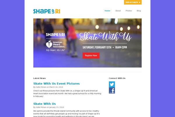 shapeupri.org site used Portfolio_child