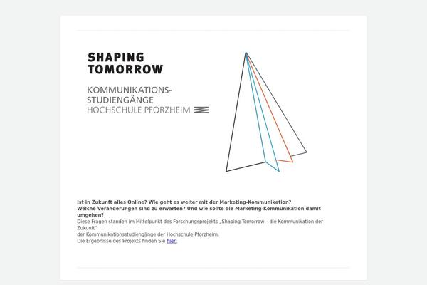 shaping-tomorrow.de site used Designmodo