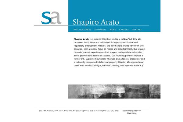shapiroarato.com site used Shapiro