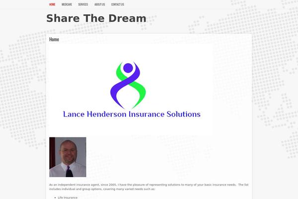 share-the-dream.com site used Bizdeck