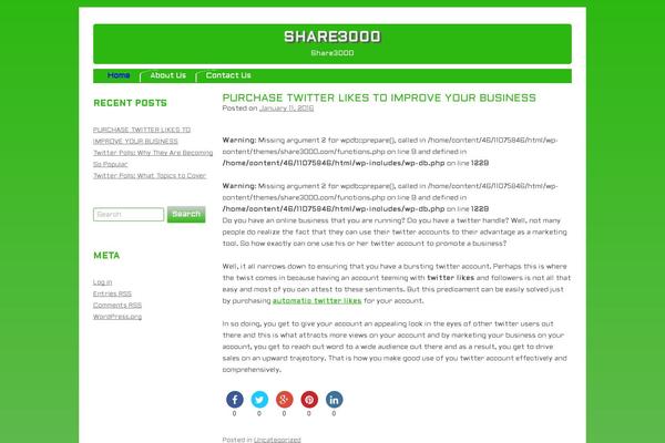 share3000.com site used Share3000.com