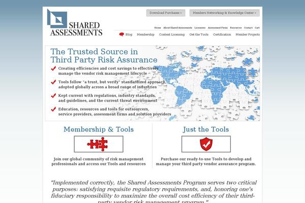 sharedassessments.org site used Sharedassessments