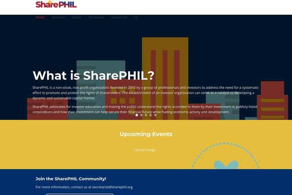 sharephil.org site used Sharephil