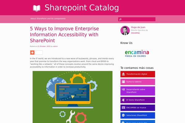 sharepoint-catalog.com site used Filling-the-gap
