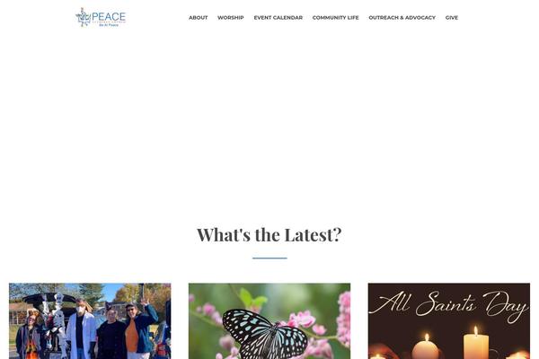 Holy-church theme site design template sample