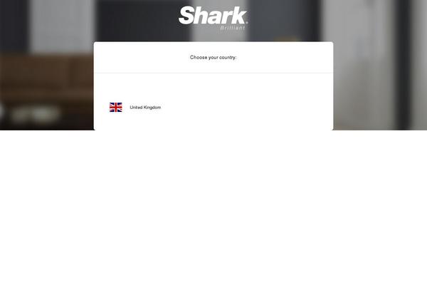Shark theme site design template sample