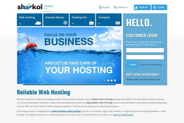 sharkol theme websites examples