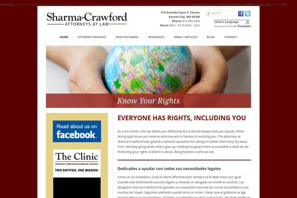 sharma-crawford.com site used Sharma
