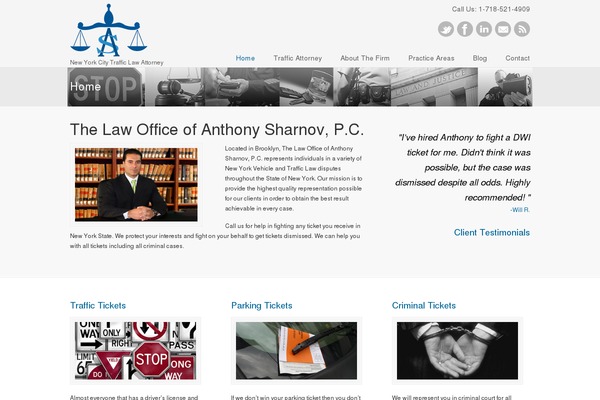 sharnovlaw.com site used Sharnovlaw