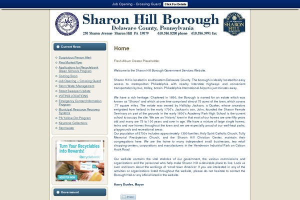 sharonhillboro.com site used Sharonhill