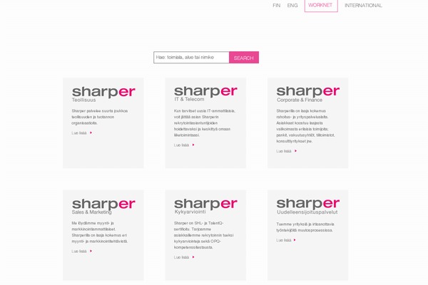 sharper.fi site used Sharper