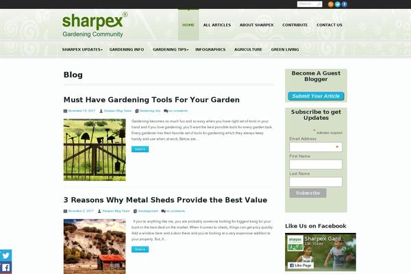 sharpexblog.com site used Nimble