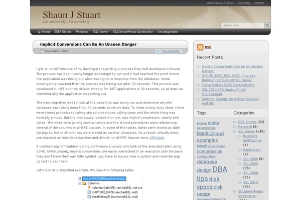 Site using SyntaxHighlighter Evolved plugin