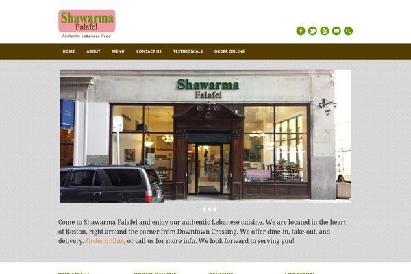 Restaurateur theme site design template sample