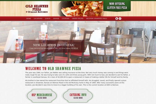 Pizzaro theme site design template sample