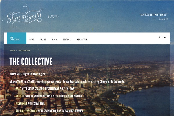 IronBand theme site design template sample