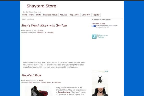 shaytardstore.com site used Tweaker2-theme
