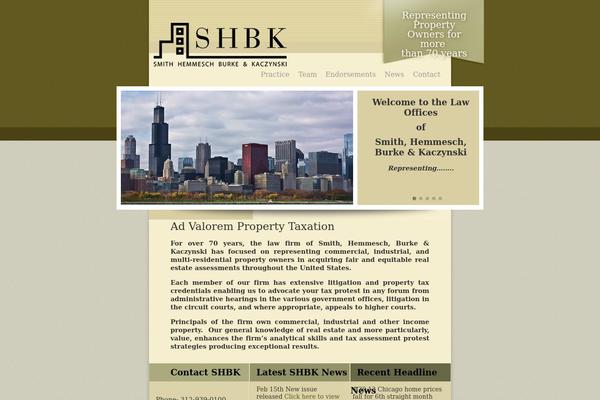 shbb-law.com site used Shbb-template