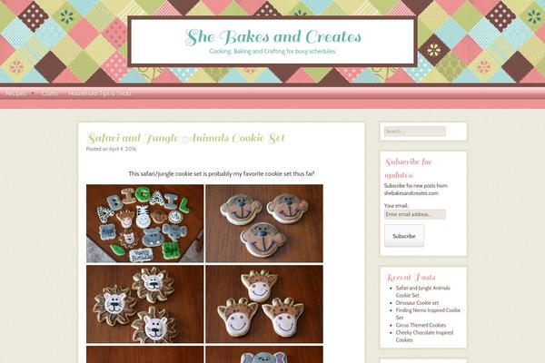 Patchwork theme site design template sample