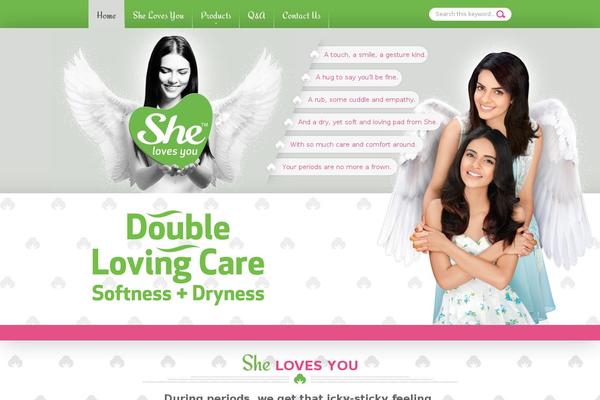 shecomfort.com site used She-loves-you