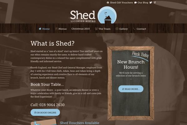 shedbelfast.com site used Shed