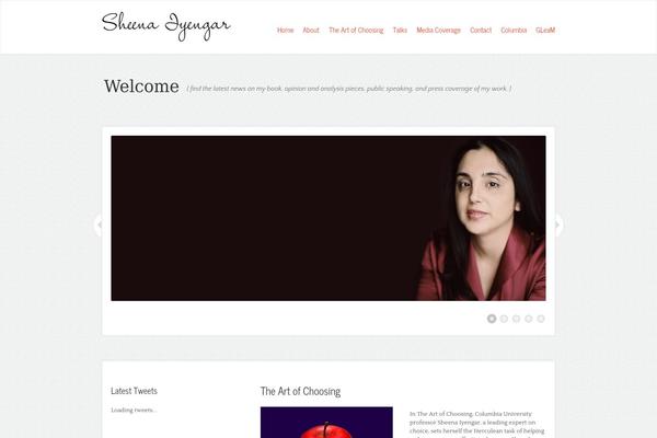 sheenaiyengar.com site used Sheenaiyengar