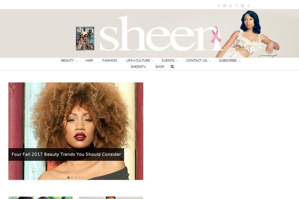 sheenmagazine.com site used Alora2