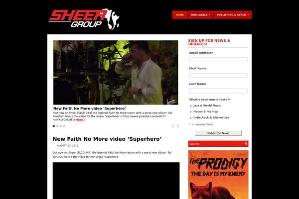 sheergroup.com site used Musicconcert