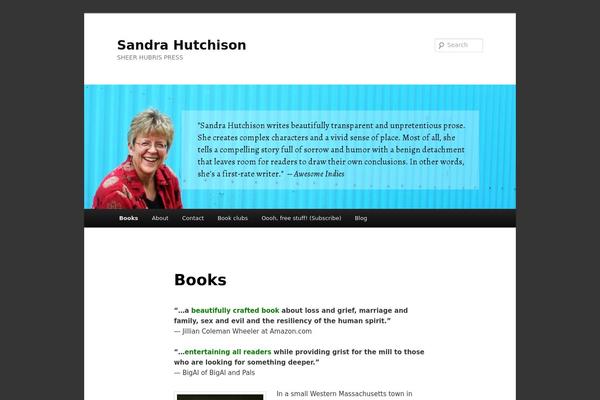Twenty Eleven theme site design template sample