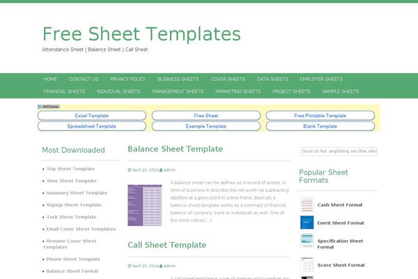 Reizend theme site design template sample
