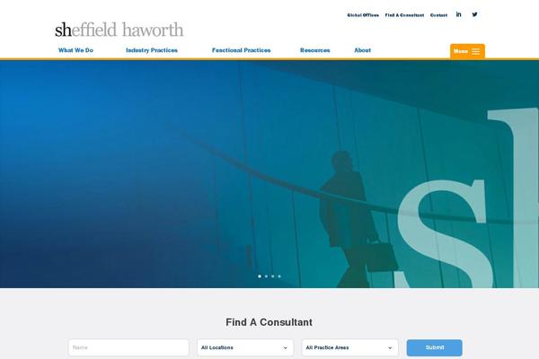 Site using Search & Filter plugin
