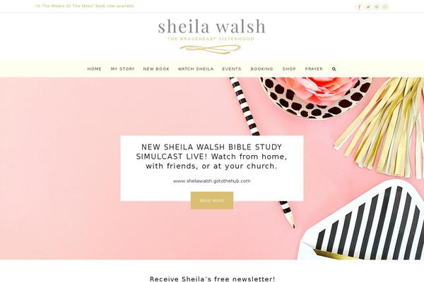 sheilawalsh.com site used Gentry-premium