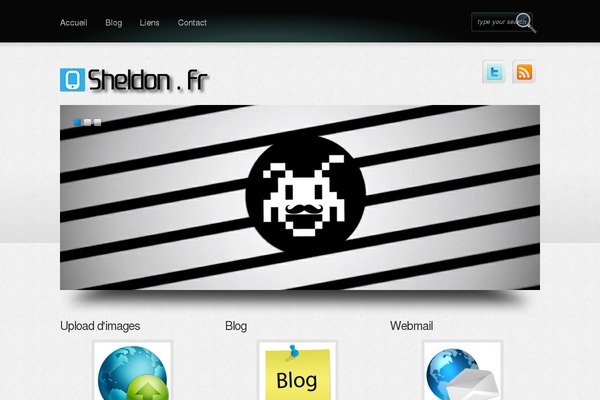 sheldon.fr site used Foto-blog