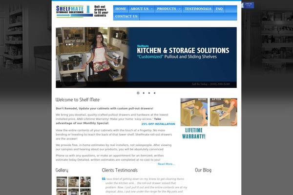 Hueman theme site design template sample