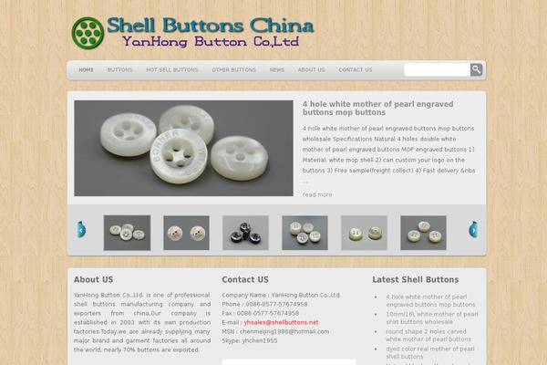 shellbuttons.net site used WP-Creativix