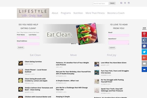 Headway theme site design template sample