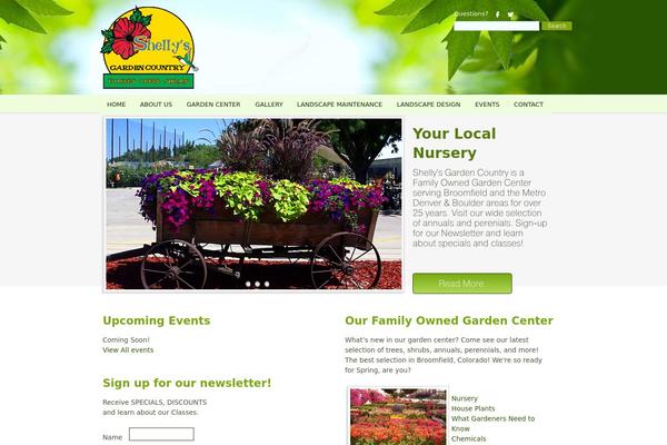 shellysgardencountry.com site used Theme1068