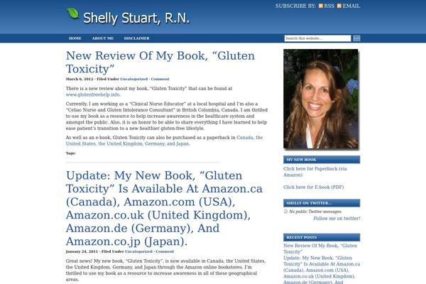 shellystuart.ca site used Shelly