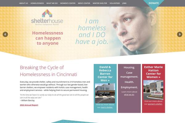 shelterhousecincy.org site used Shelterhouse