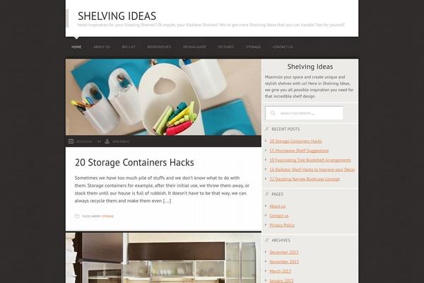 Streamline theme site design template sample