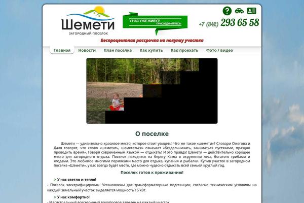 shemety.ru site used Shemety