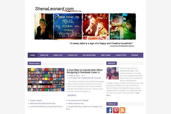 shenaleonard.com site used Megazine-v1-09