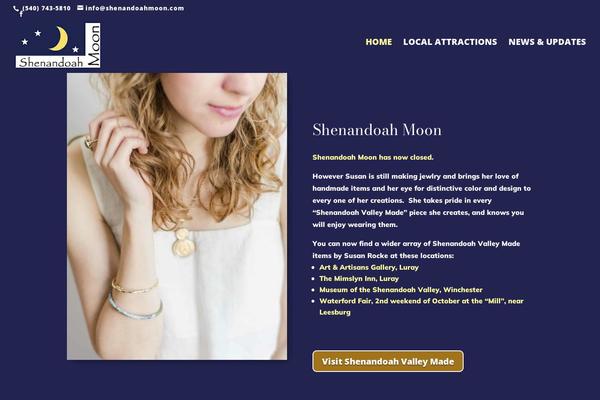 Divi theme site design template sample