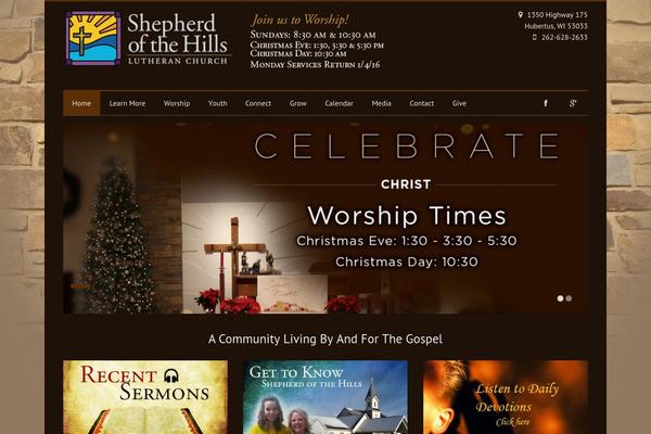 shepherd-hills.com site used Anchor-theme