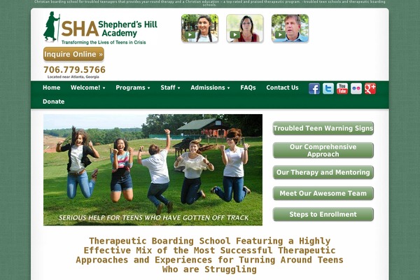 shepherdshillacademy.org site used Shepherdshill