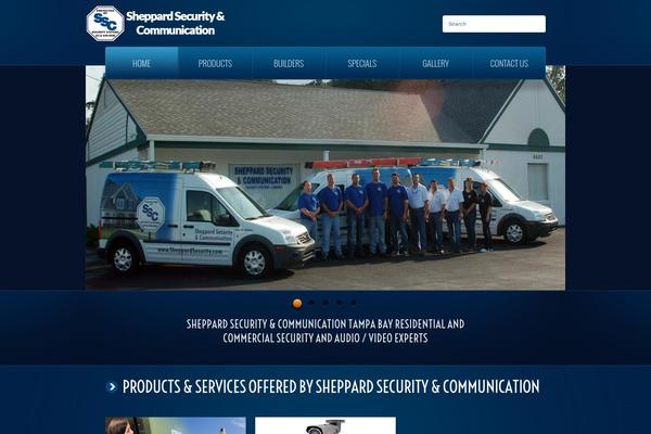 sheppardsecurity.com site used Theme1866
