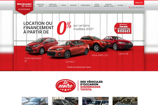 sherbrooketoyota.ca site used Magnetis-dealer