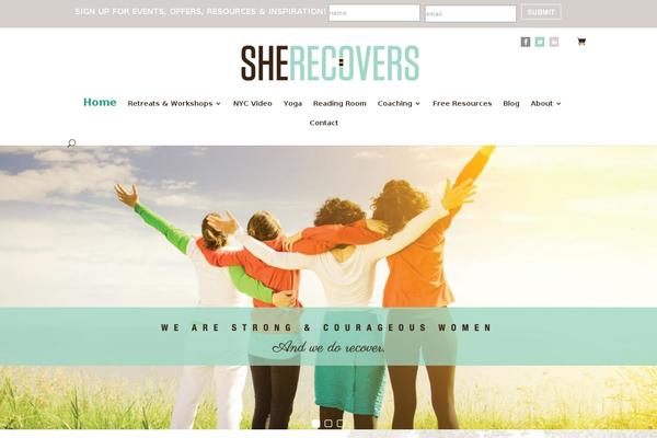 sherecovers.co site used She-recovers