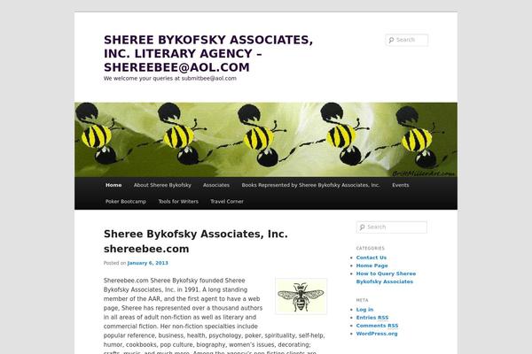 Twenty Eleven theme site design template sample