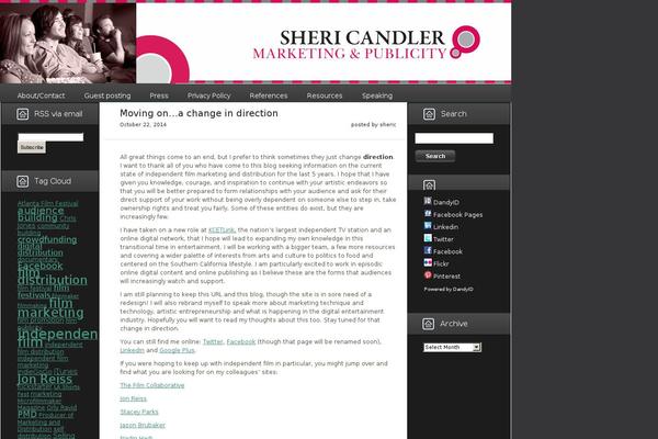 shericandler.com site used Shericandler